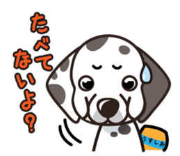 iinu - Dalmatian sticker #10047379