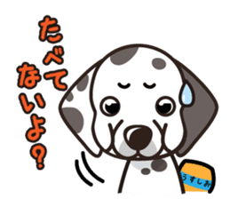iinu - Dalmatian sticker #10047379