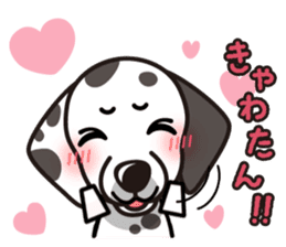 iinu - Dalmatian sticker #10047380