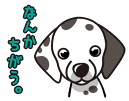 iinu - Dalmatian sticker #10047381