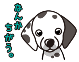 iinu - Dalmatian sticker #10047381
