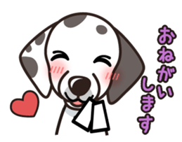 iinu - Dalmatian sticker #10047384
