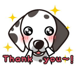 iinu - Dalmatian sticker #10047385