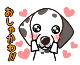 iinu - Dalmatian sticker #10047389
