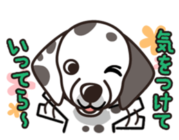 iinu - Dalmatian sticker #10047390