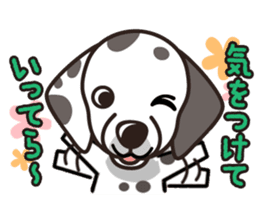 iinu - Dalmatian sticker #10047390