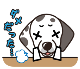 iinu - Dalmatian sticker #10047392