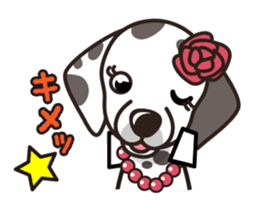 iinu - Dalmatian sticker #10047393
