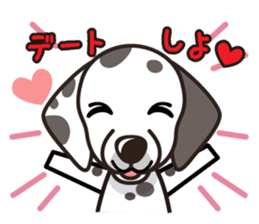 iinu - Dalmatian sticker #10047397