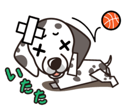 iinu - Dalmatian sticker #10047398