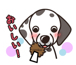 iinu - Dalmatian sticker #10047401