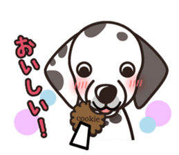 iinu - Dalmatian sticker #10047401