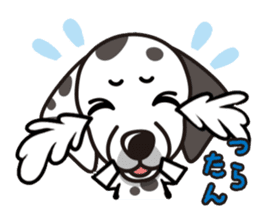 iinu - Dalmatian sticker #10047402