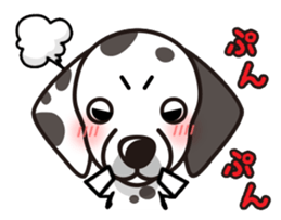 iinu - Dalmatian sticker #10047405