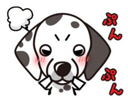 iinu - Dalmatian sticker #10047405