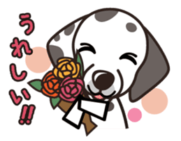 iinu - Dalmatian sticker #10047407