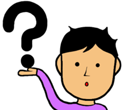 Refreshing face Boy sticker #10047477