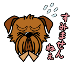 iinu - Brussels Griffon sticker #10047570