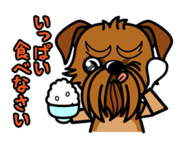 iinu - Brussels Griffon sticker #10047597