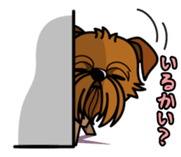 iinu - Brussels Griffon sticker #10047600