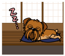 iinu - Brussels Griffon sticker #10047605