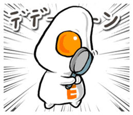 cute Fried egg 2!! sticker #10047618