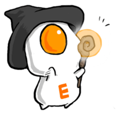 cute Fried egg 2!! sticker #10047626