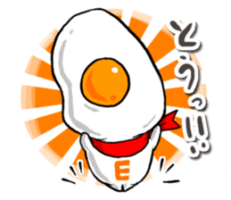 cute Fried egg 2!! sticker #10047631