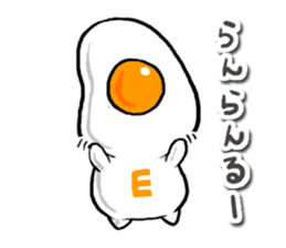 cute Fried egg 2!! sticker #10047638