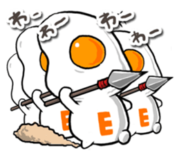 cute Fried egg 2!! sticker #10047647