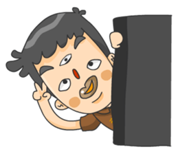 3 Eyed Boy sticker #10047648