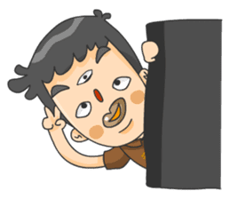 3 Eyed Boy sticker #10047648