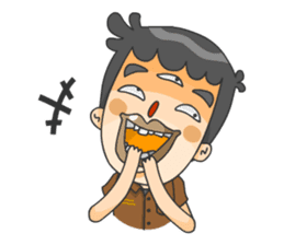 3 Eyed Boy sticker #10047650