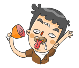 3 Eyed Boy sticker #10047655