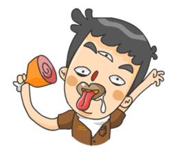 3 Eyed Boy sticker #10047655