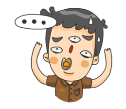 3 Eyed Boy sticker #10047657