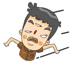 3 Eyed Boy sticker #10047658