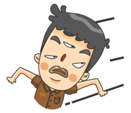 3 Eyed Boy sticker #10047658