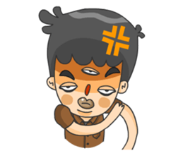 3 Eyed Boy sticker #10047661