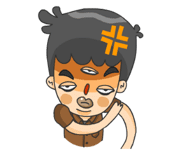 3 Eyed Boy sticker #10047661