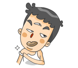 3 Eyed Boy sticker #10047664