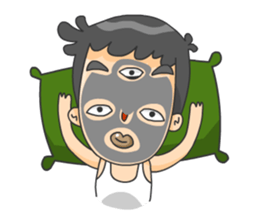 3 Eyed Boy sticker #10047666