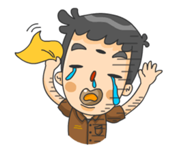 3 Eyed Boy sticker #10047671