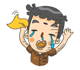 3 Eyed Boy sticker #10047671