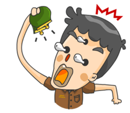 3 Eyed Boy sticker #10047672