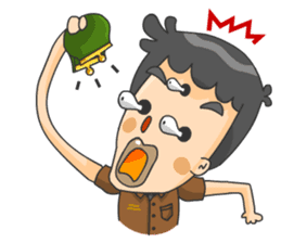 3 Eyed Boy sticker #10047672