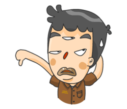 3 Eyed Boy sticker #10047673