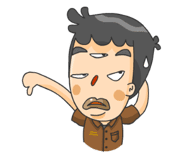 3 Eyed Boy sticker #10047673