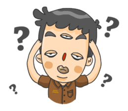 3 Eyed Boy sticker #10047675