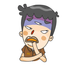 3 Eyed Boy sticker #10047676